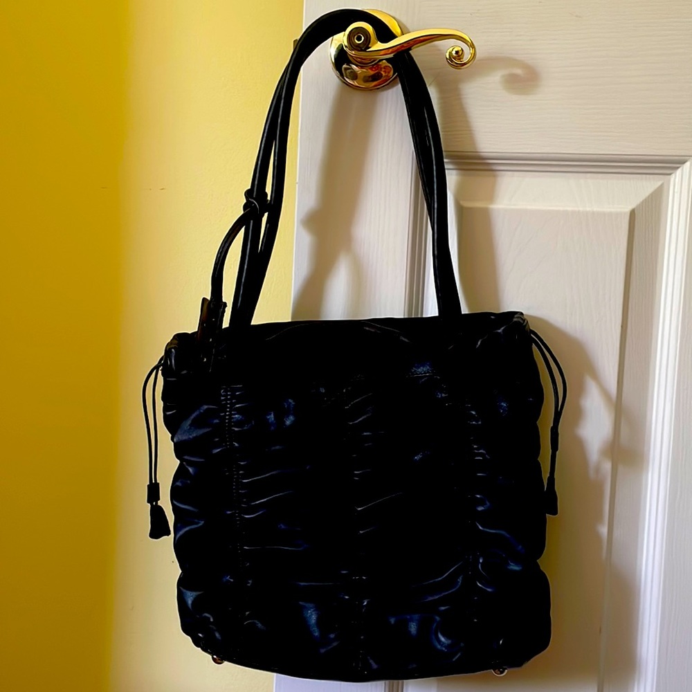 Black furla handbag